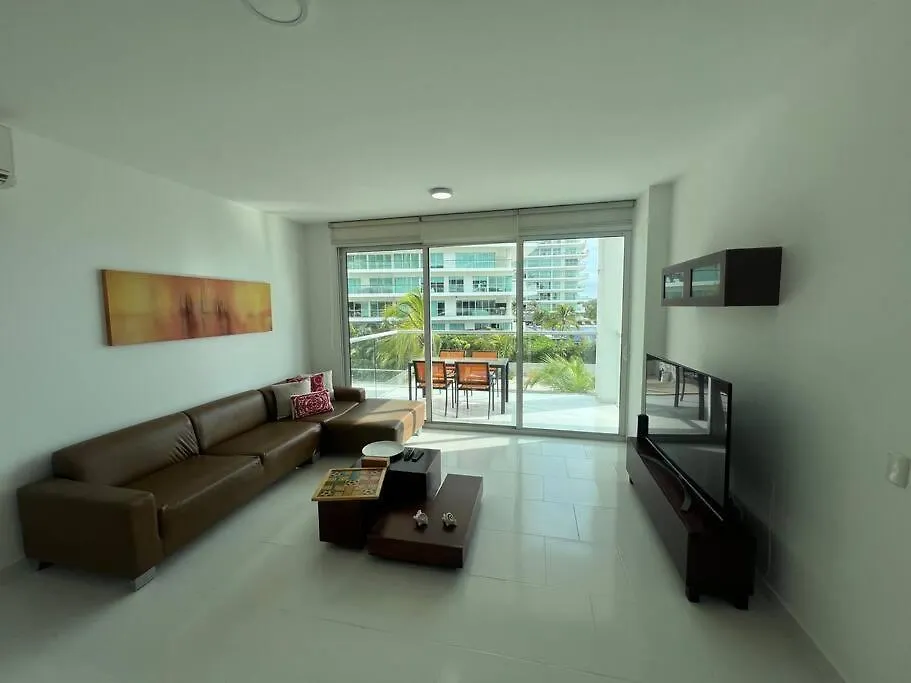 Beachfront Luxury Condo Cartagena Daire